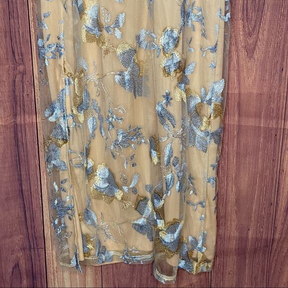 Lulu’s Formal Lace Detail Bustier Dress - Picture 9 of 10